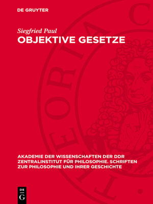 cover image of Objektive Gesetze